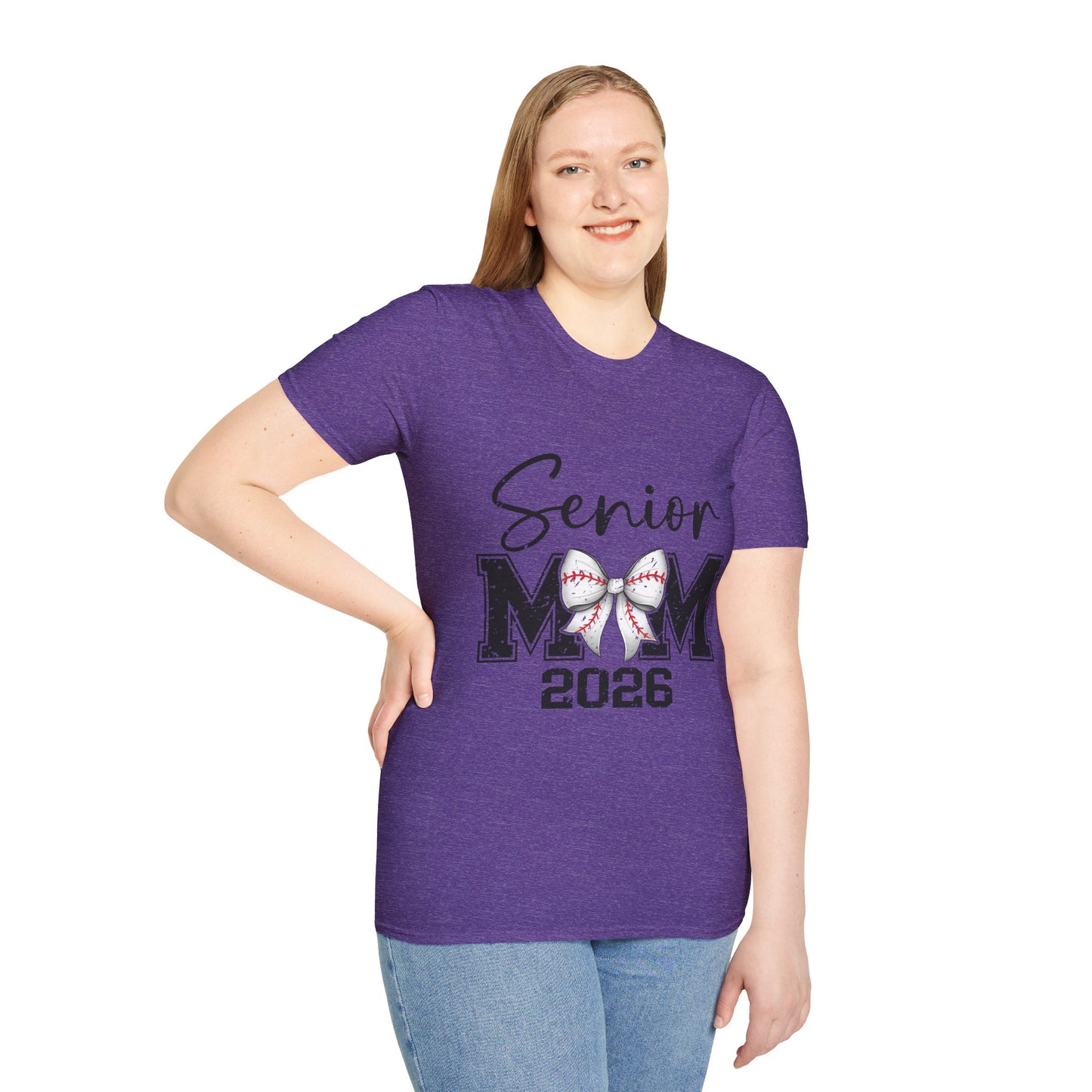 Senior Mom 2026 Baseball T-Shirt