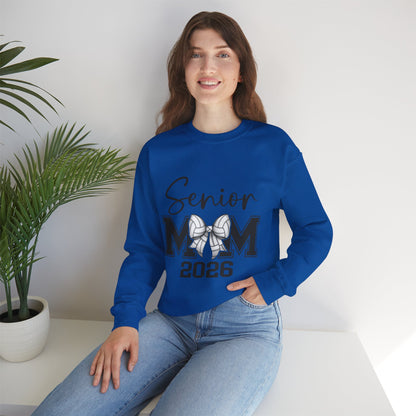 Senior Volleyball Mom 2026 Crewneck Sweatshirt