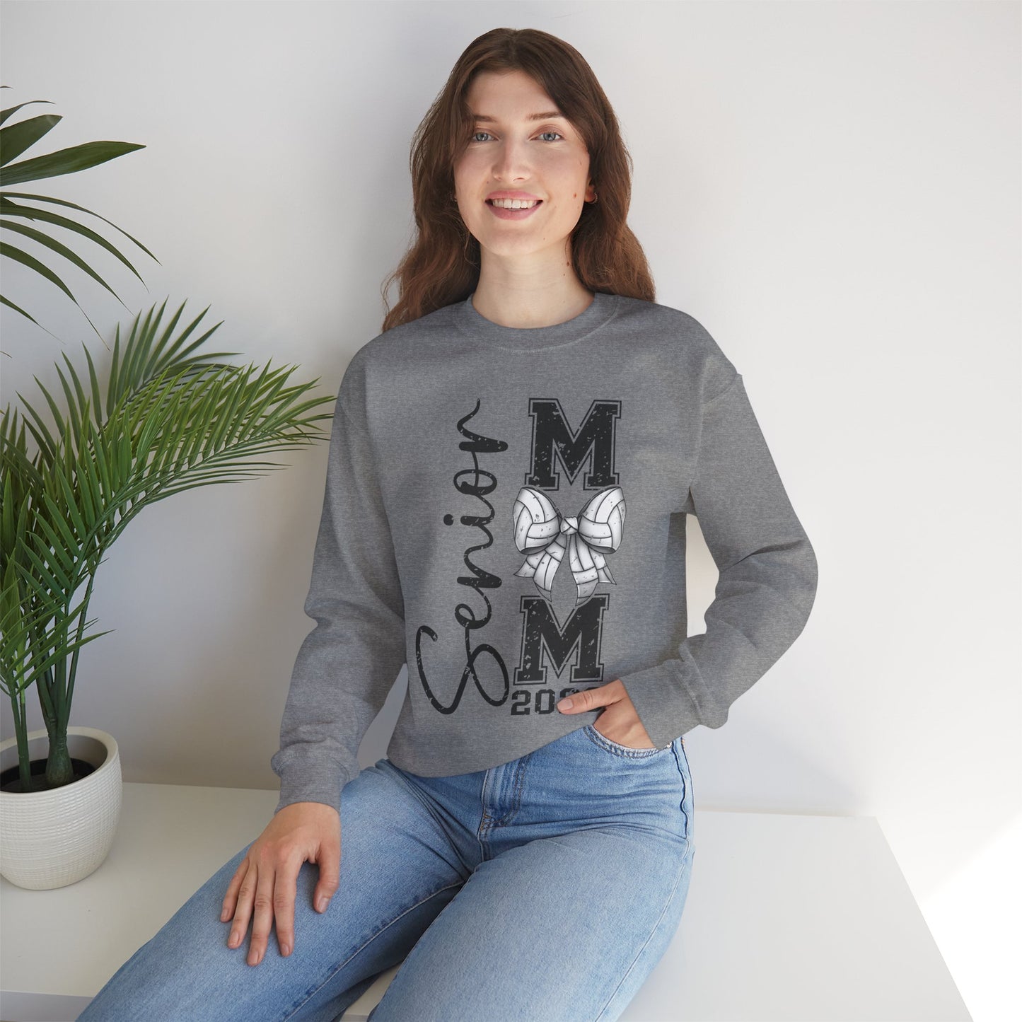 Senior Volleyball Mom 2026 Sweatshirt