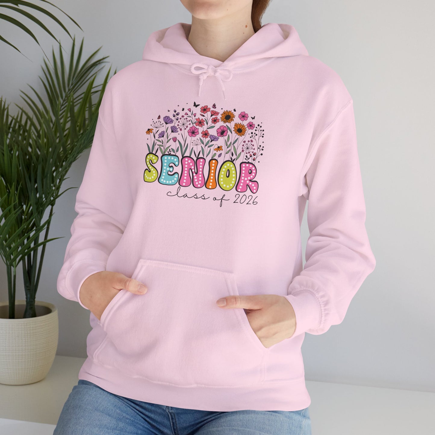 Senior 2026 Floral Design Sweatshirt