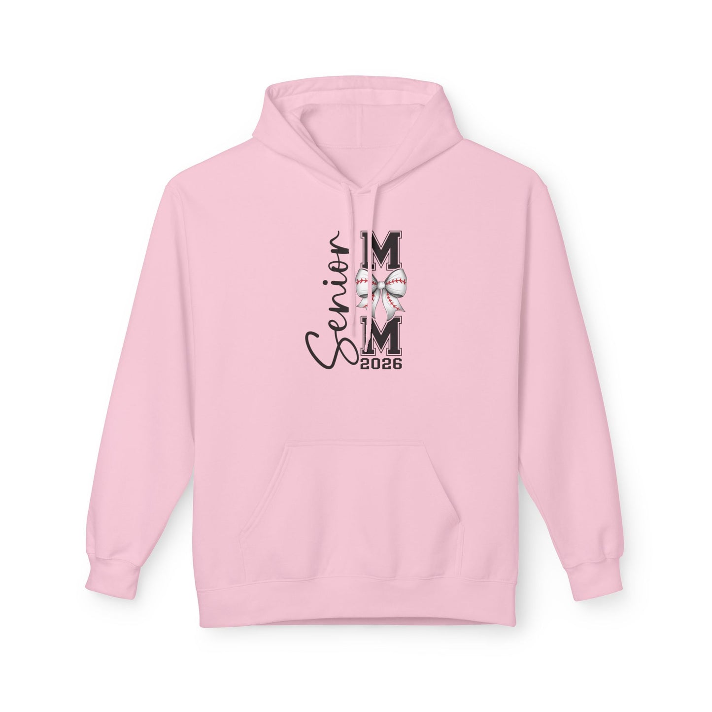2026 Senior Baseball Mom Fleece Hoodie