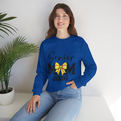 Senior Softball Mom 2026 Sweatshirt
