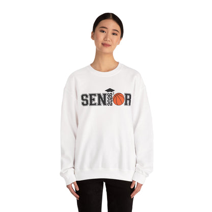 Senior Basketball  2026, Crewneck Sweatshirt
