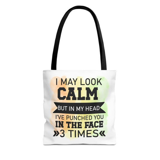 Humorous Tote Bag, Funny Gift for Friends, Everyday Use, Shopping Bag, Motivational Quote, Office Humor, Unique Present
