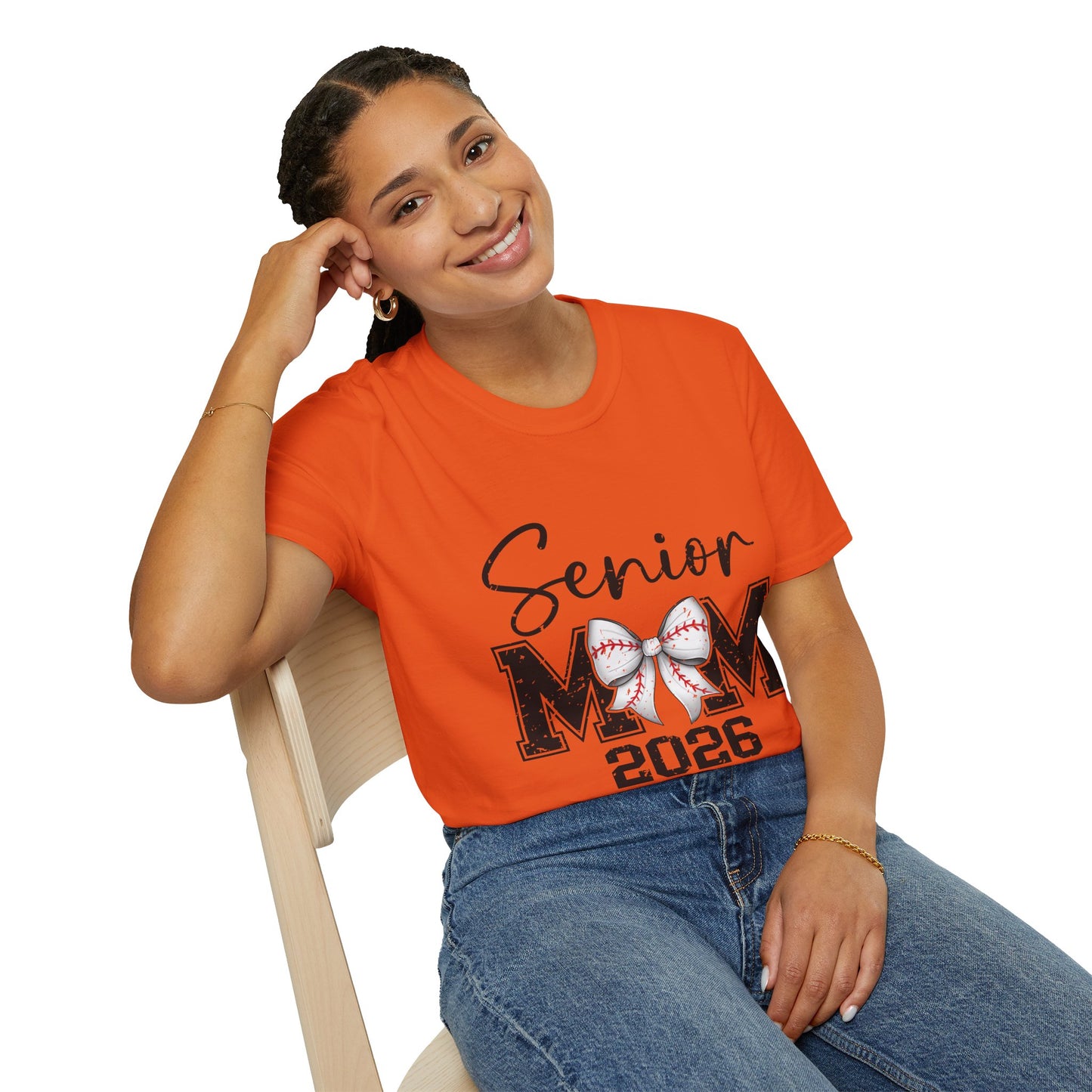 Senior Mom 2026 Baseball T-Shirt