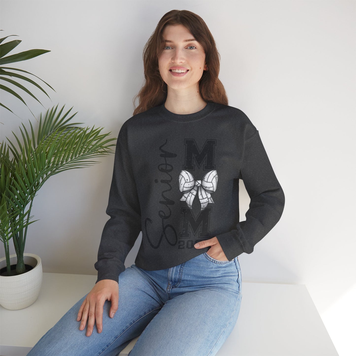 Senior Volleyball Mom 2026 Sweatshirt