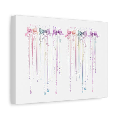Pastel Bow  Whimsical Wall Decor