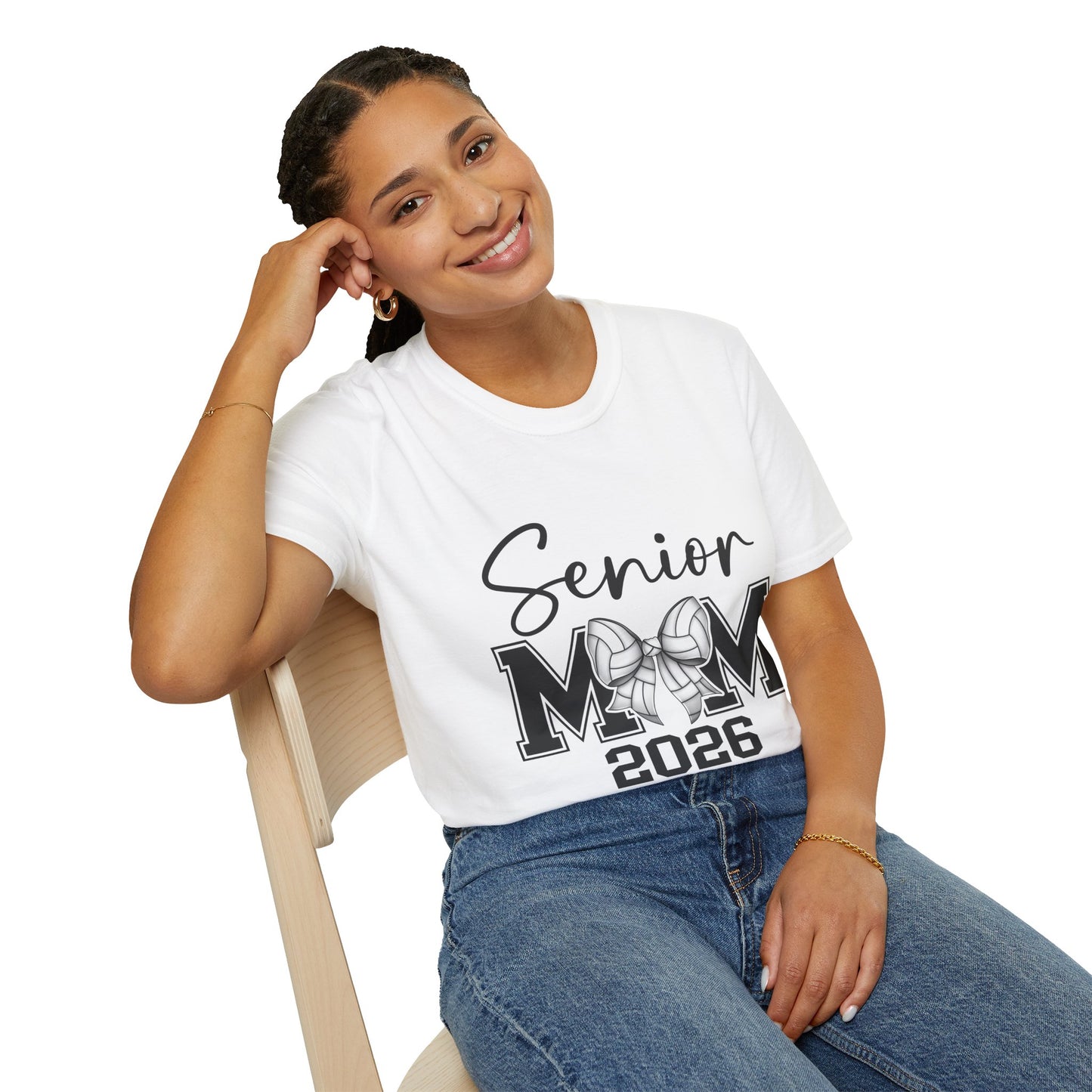 Senior Volleyball Mom 2026 T-Shirt