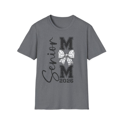 Senior Volleyball Mom 2026 Unisex Softstyle T-Shirt