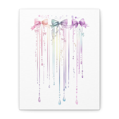 Bows Canvas - Matte Canvas, Stretched, 1.25"