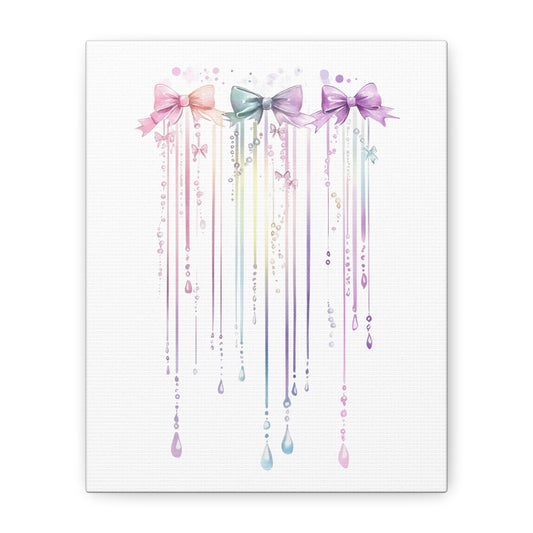Bows Canvas - Matte Canvas, Stretched, 1.25"