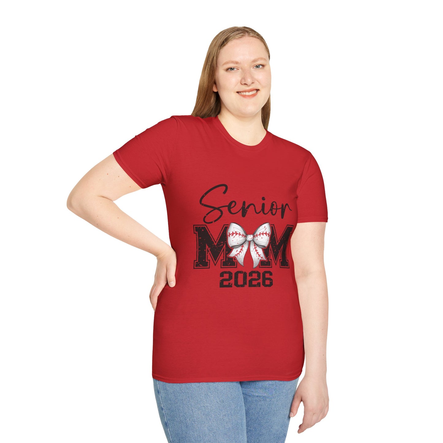 Senior Mom 2026 Baseball T-Shirt