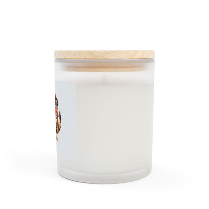 Frosted Glass Candle, 11oz