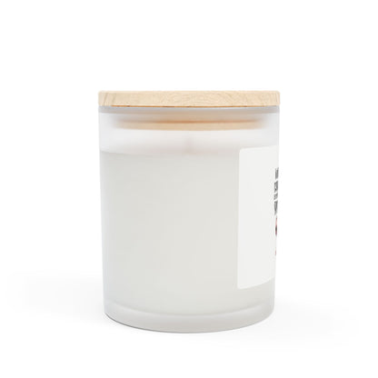 Frosted Glass Candle, 11oz