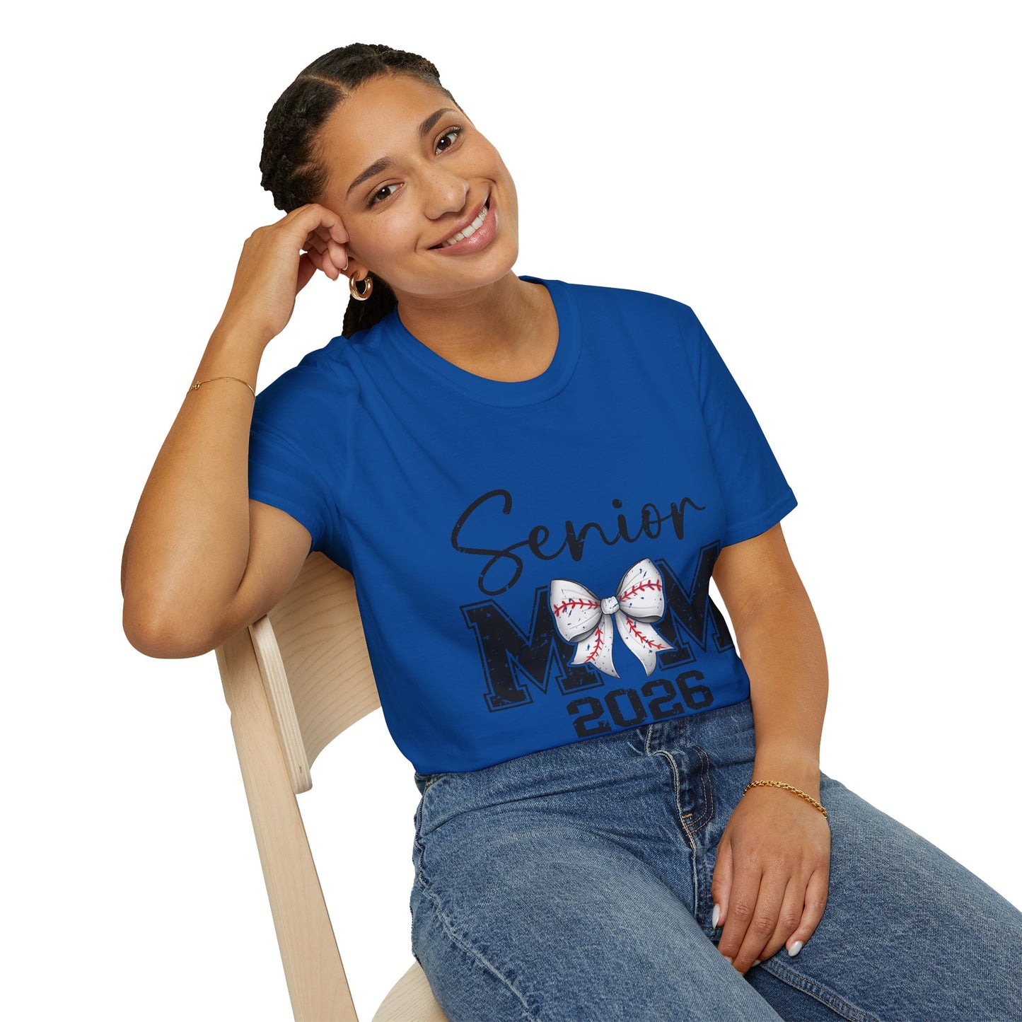 Senior Mom 2026 Baseball T-Shirt