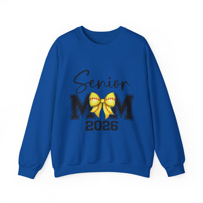 Senior Softball Mom 2026 Sweatshirt