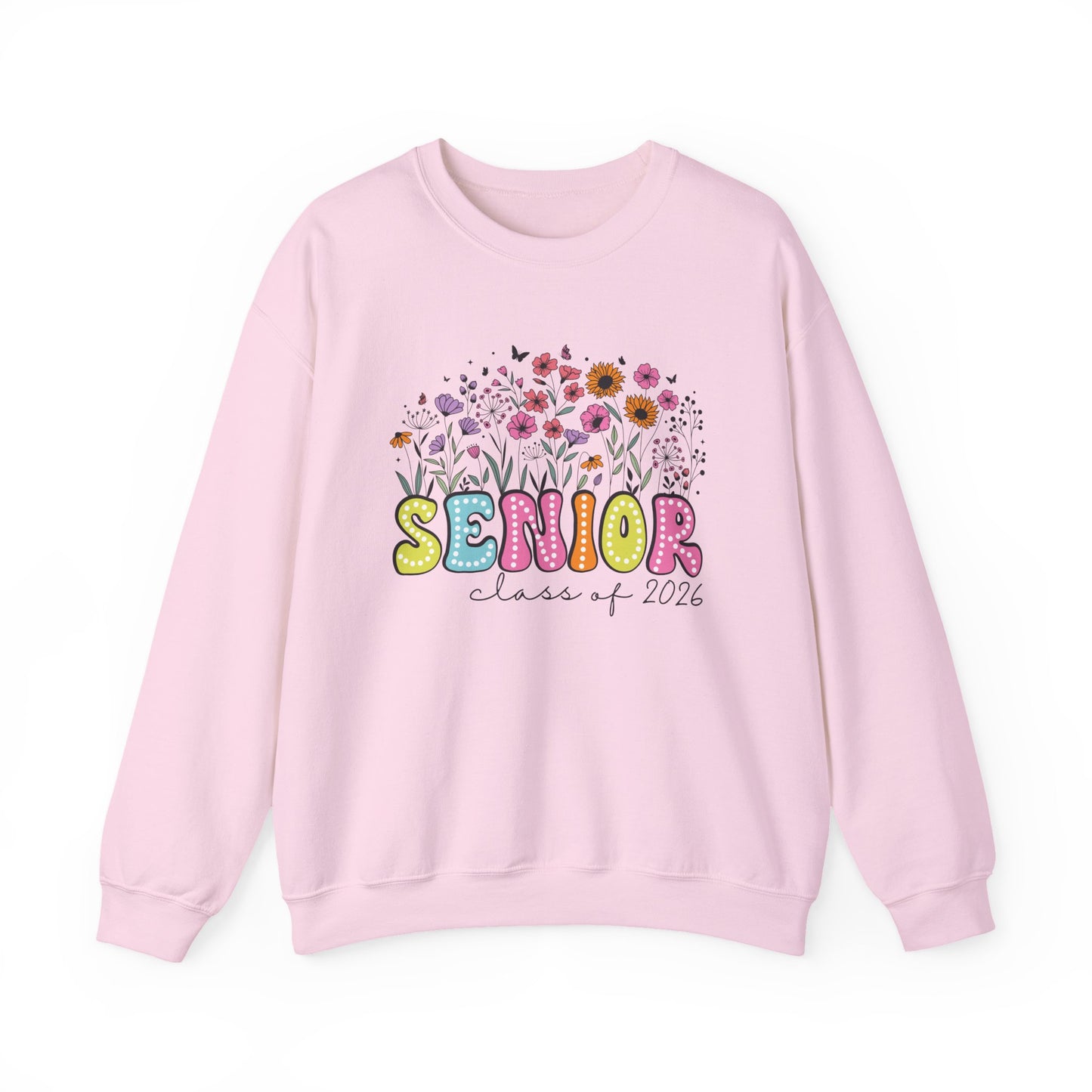 Senior Class of 2026 Floral Sweatshirt