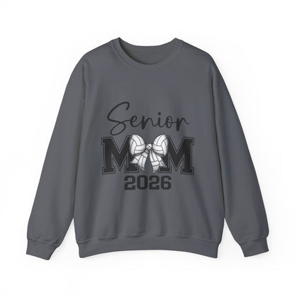 Senior Volleyball Mom 2026 Crewneck Sweatshirt