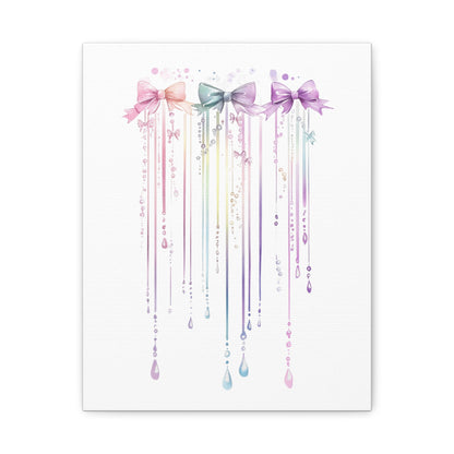 Bows Canvas - Matte Canvas, Stretched, 1.25"