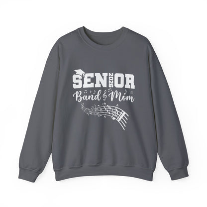 Senior Band Mom 2026 Sweatshirt, Music Lover Gift, Unisex Crewneck, Concert Apparel, Family Celebration