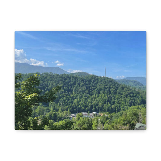 Scenic Matte Canvas Wall Art, Nature Decor, Mountain Landscape, Home Gallery, Gift Idea, Wall Decor
