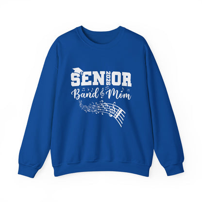 Senior Band Mom 2026 Sweatshirt, Music Lover Gift, Unisex Crewneck, Concert Apparel, Family Celebration