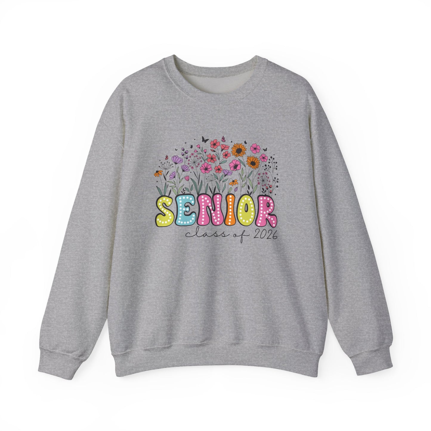 Senior Class of 2026 Floral Sweatshirt