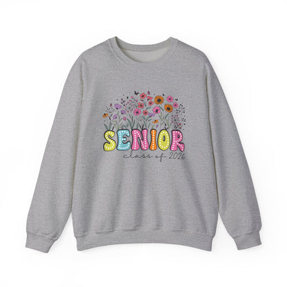 Senior Class of 2026 Floral Sweatshirt
