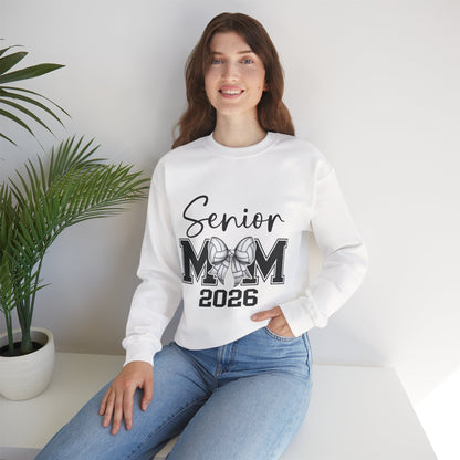 Senior Volleyball Mom 2026 Crewneck Sweatshirt
