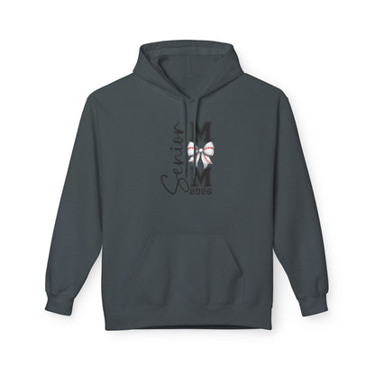 2026 Senior Baseball Mom Fleece Hoodie