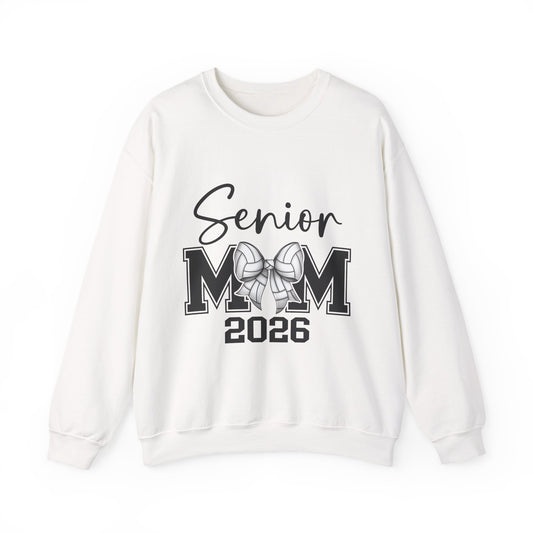 Senior Volleyball Mom 2026 Crewneck Sweatshirt
