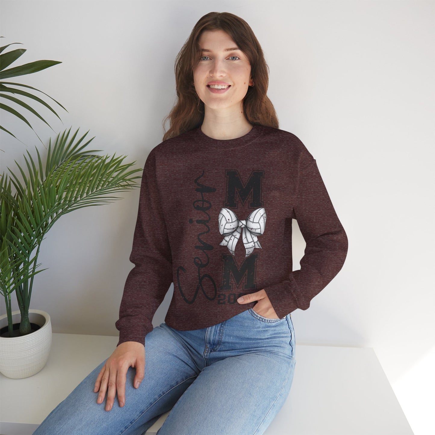 Senior Volleyball Mom 2026 Sweatshirt