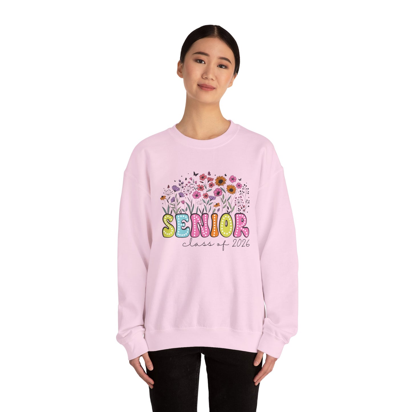 Senior Class of 2026 Floral Sweatshirt