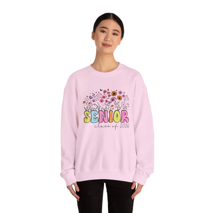 Senior Class of 2026 Floral Sweatshirt