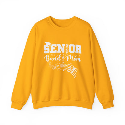 Senior Band Mom 2026 Sweatshirt, Music Lover Gift, Unisex Crewneck, Concert Apparel, Family Celebration