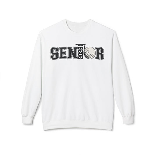 Class of 2026 Golf Sweatshirt, Graduation Gift, Senior Sweatshirt, Unisex Crewneck, Sports Apparel, College Bound Sweatshirt