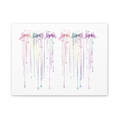Pastel Bow  Whimsical Wall Decor