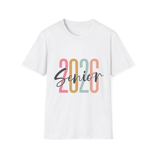 Graduating Class 2026 Unisex Softstyle T-Shirt | Senior Tee | High School Graduate Shirt | Celebration Apparel | Trendy Graduation Gift