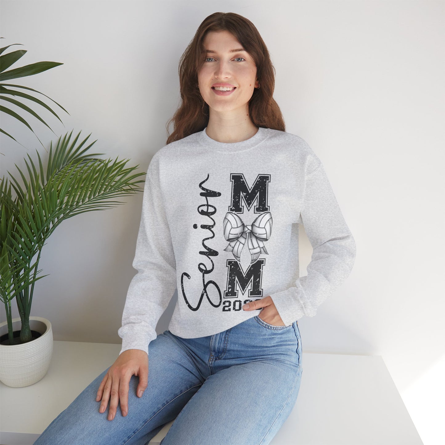 Senior Volleyball Mom 2026 Sweatshirt