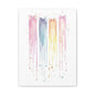 Pastel Drip Colorful Bow Decor