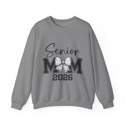 Senior Volleyball Mom 2026 Crewneck Sweatshirt