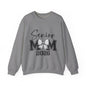 Senior Volleyball Mom 2026 Crewneck Sweatshirt