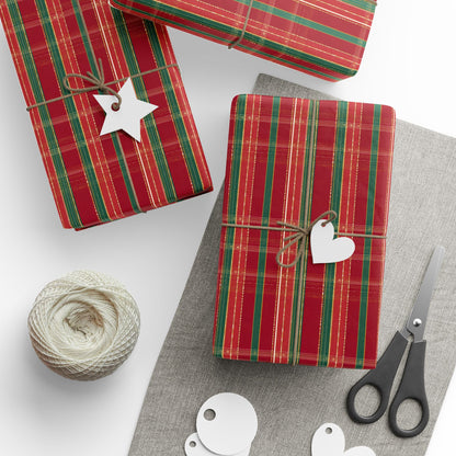 Festive Wrapping Paper | Holiday Gift Wrap | Christmas Wrapping Paper, Eco-Friendly Gift Wrap, Striped Wrapping Paper, Party Supplies, [...]