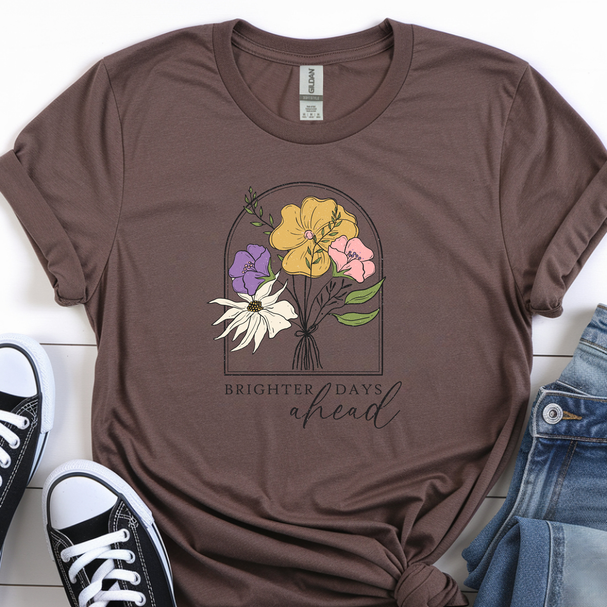 Bright Days Ahead Inspirational T-shirt