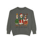 Holiday Goose Sweatshirt, Cozy Sweatshirt, Christmas Gift, Unisex Sweatshirt, Festive Apparel, Winter Fashion