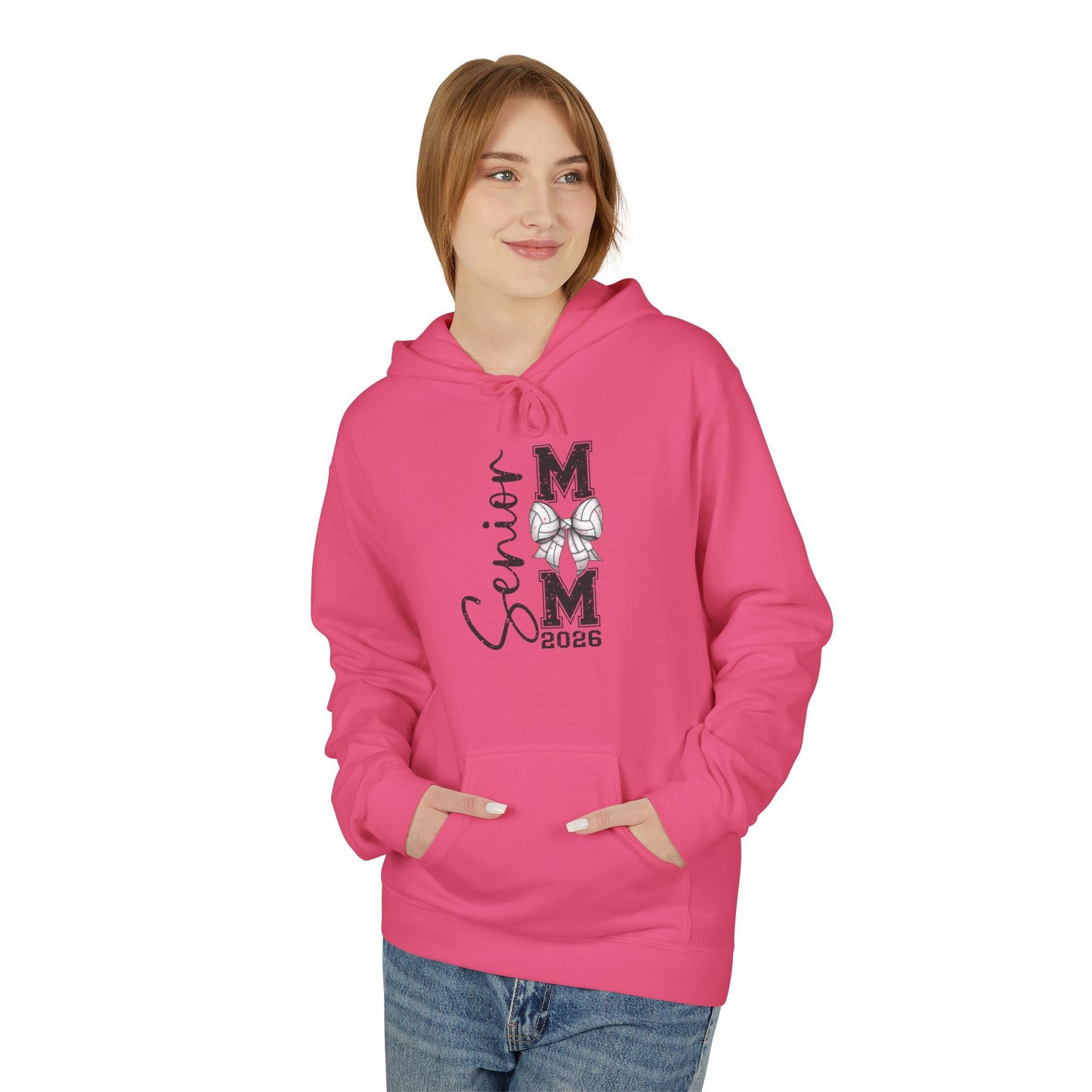 Senior Volleyball Mom  2026 Hoodie