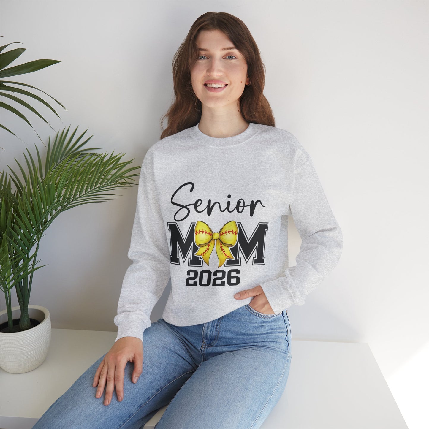 Senior Softball Mom 2026 Sweatshirt