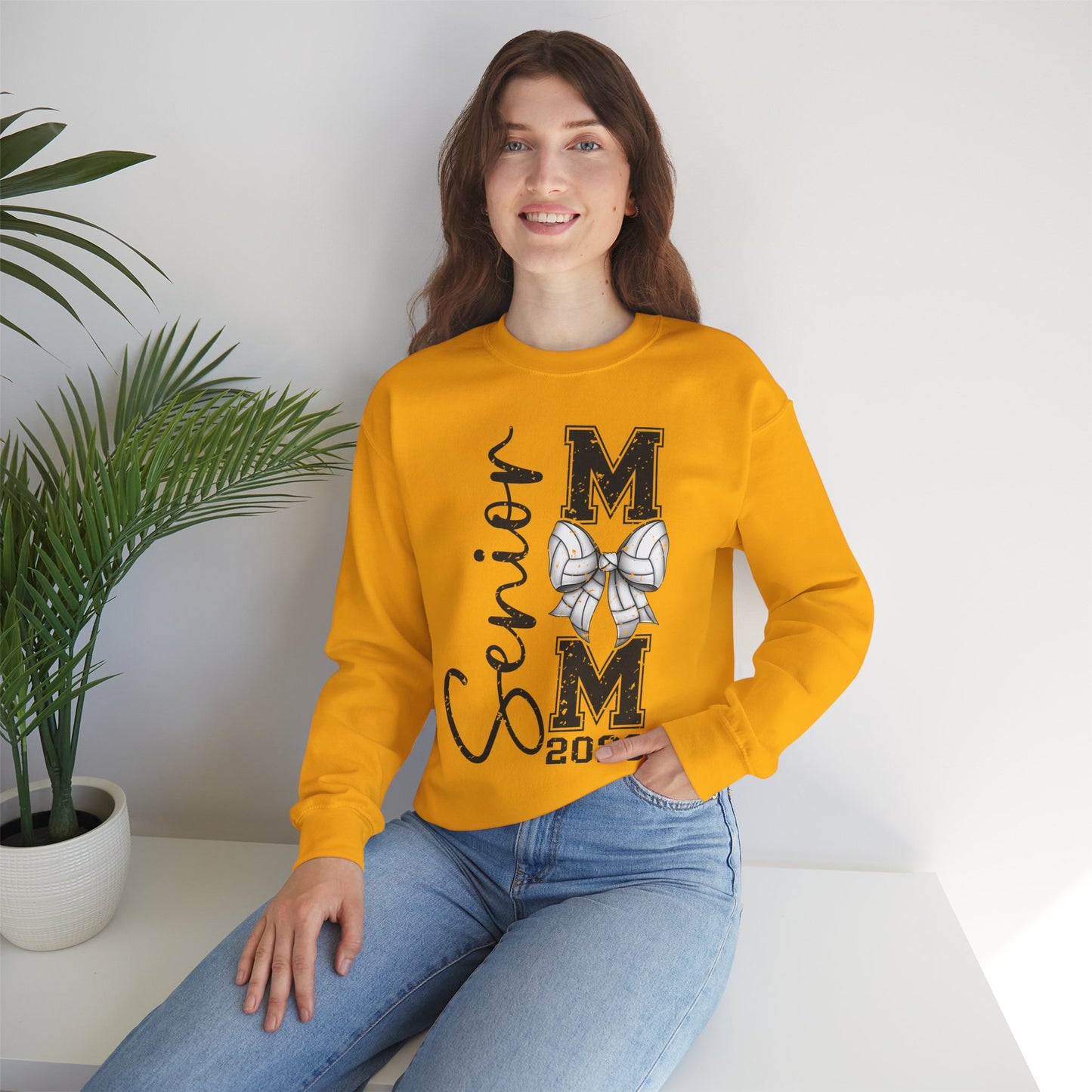 Senior Volleyball Mom 2026 Sweatshirt