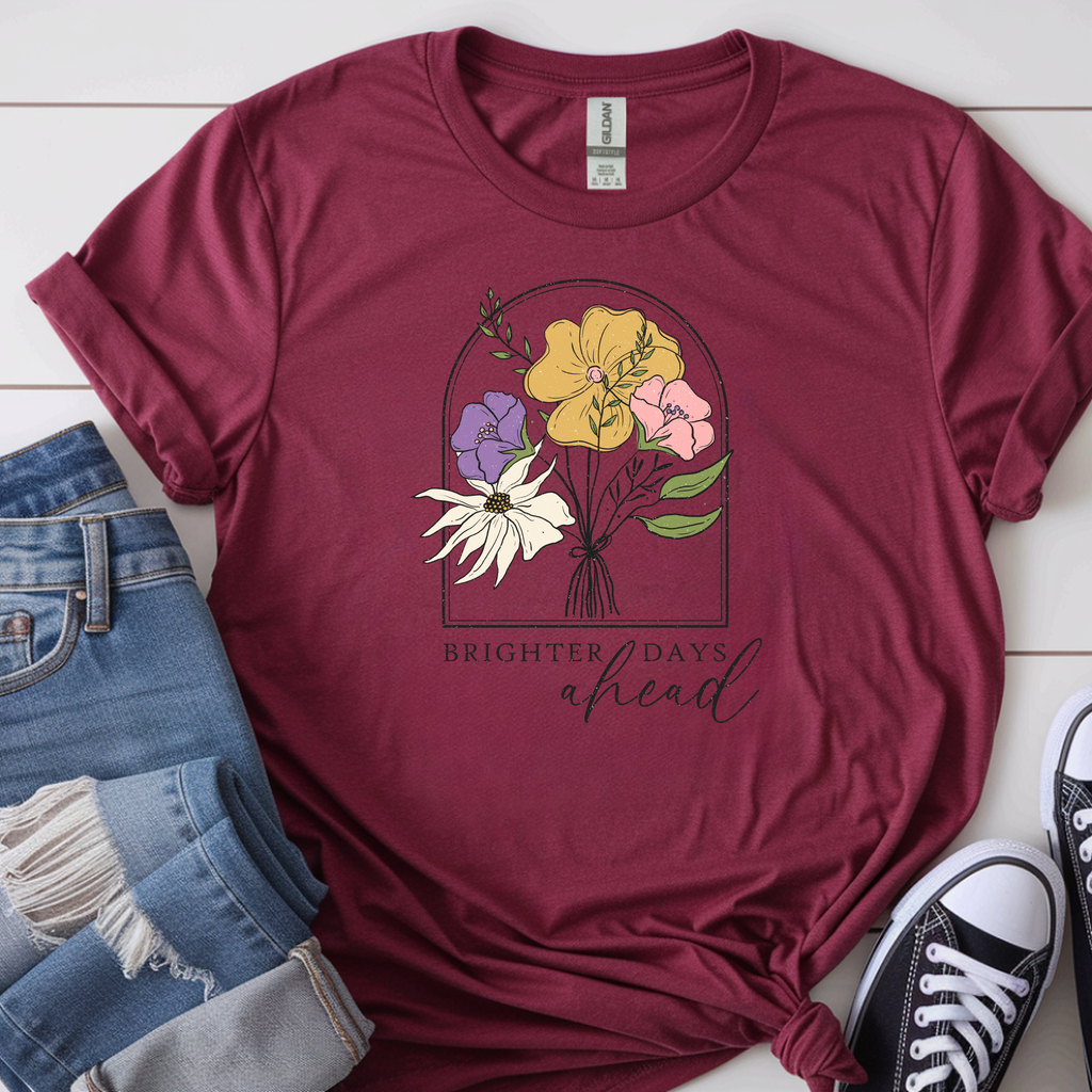Bright Days Ahead Inspirational T-shirt