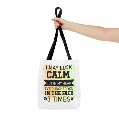 Humorous Tote Bag, Funny Gift for Friends, Everyday Use, Shopping Bag, Motivational Quote, Office Humor, Unique Present